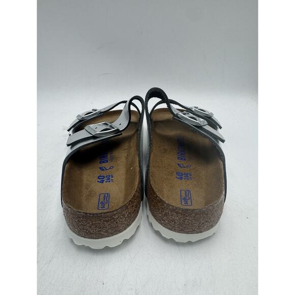 Birkenstock ARIZONA BS Women's NEW Sandal Silver EU Size 40 Regular - Picture 7 of 11